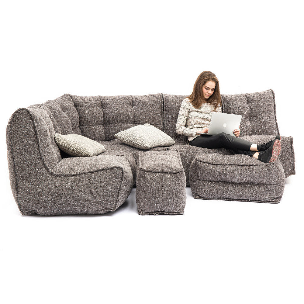 L Sofa - Luscious Grey