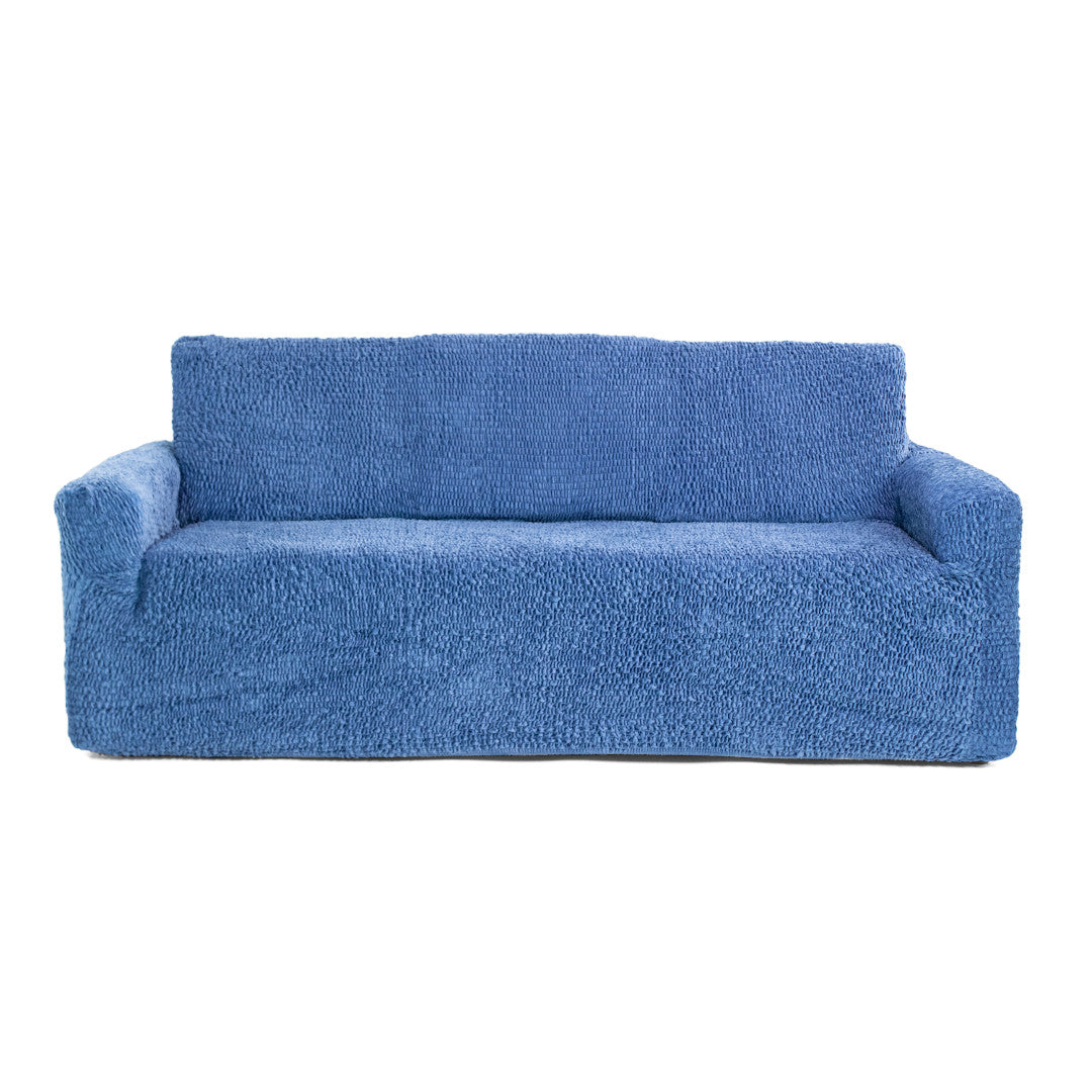 Microfibra - Funda Sofa 4 cuerpos Blue