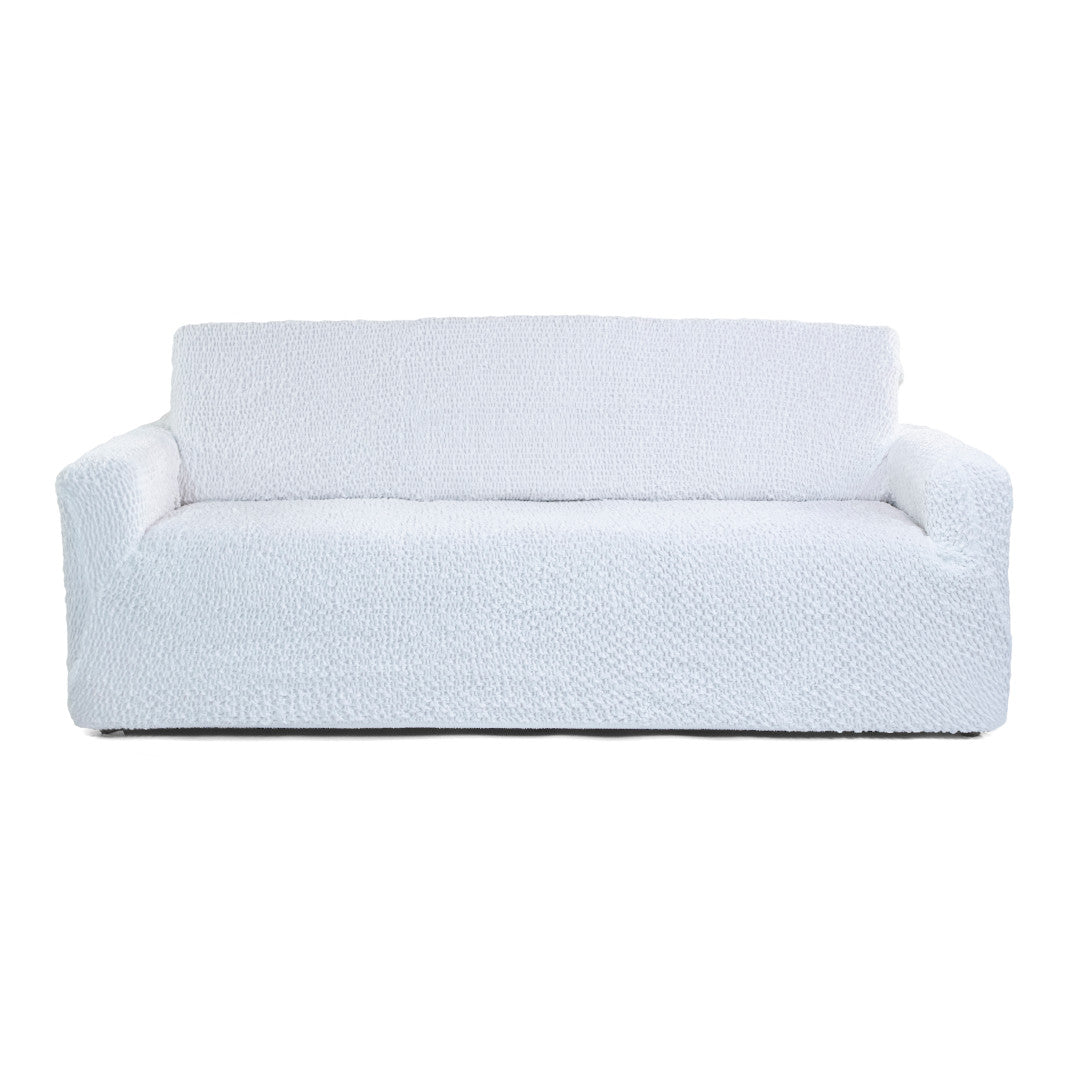 Velvet - Funda Sofa 3 cuerpos White