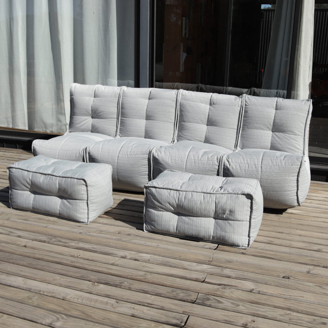 Quad Couch - Silverline