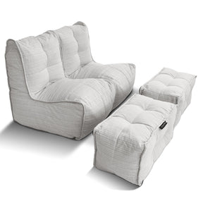 TWIN COUCH - Silverline